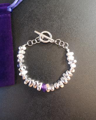 bracciale di ematite naturale