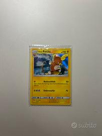 Alola-Raichu Trainer Kit 30/30 Rare Holi Foil