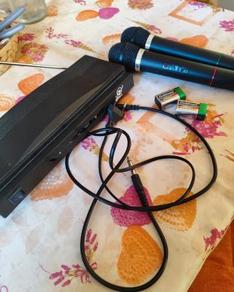 set karaoke senza fili