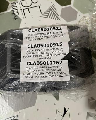 Ricambio bracciere Ghisa CLAM