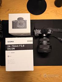 ZVE1 Sony + Obiettivo Sigma Art 24-70 F2.8 DG DN