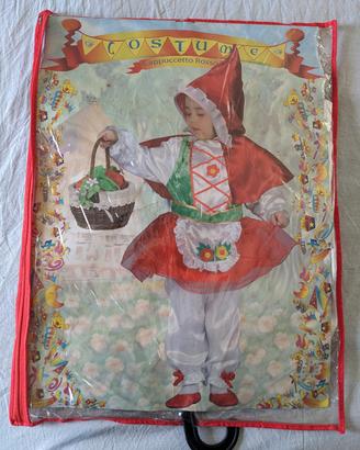 Vestito carnevale cappuccetto rosso 