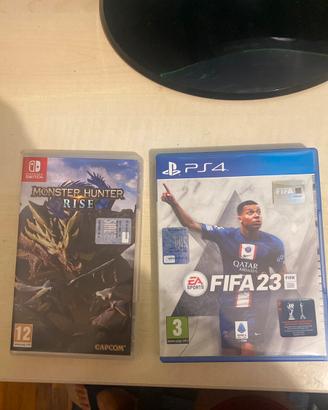 Fifa 23 e monster hanter rise