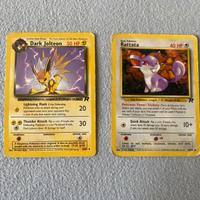 Coppia/Set Dark Jolteon + Rattata Team Rocket - EN