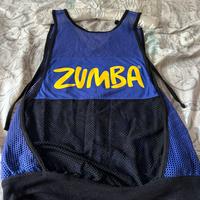 N.2 canotte a rete marchio ufficiale Zumba