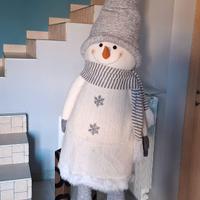 Pupazzo di neve in piedi altezza 220 cm