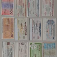 12 miniassegni diversi