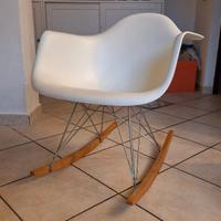 Sedia a dondolo Vitra RAR Plastic