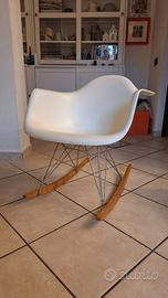 Sedia a dondolo Vitra RAR Plastic