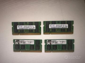 Lotto Ram DDR2 Sodimm