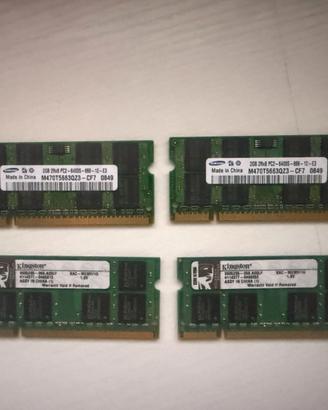 Lotto Ram DDR2 Sodimm