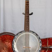 Chitarra Banjo 6 corde Framus 1965 raro