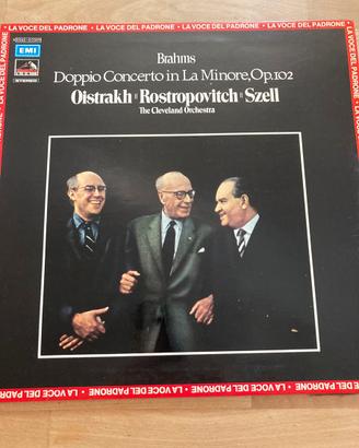 Vinile Brahms. Doppio concerto in là minore op 102