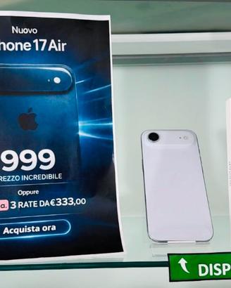 IPHONE AIR 256GB ULTIMO PEZZO (NUOVO)