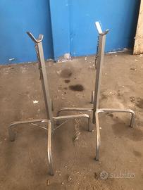 2 Trespoli per bilanciere da sollevamento pesi