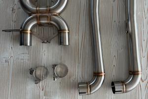 Kit X-Pipe + raccordI - Nuovo- Bonneville T120