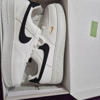 nike air force 1  Gold 