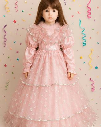 Vestito di Carnevale Regina delle Rose