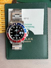 Rolex GMT-Master II ref. 16710 “Pepsi” full set