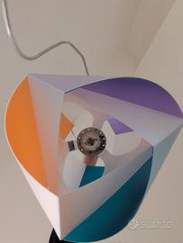 Lampadario pendente colorato