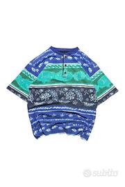 T-shirt con stampe Wampum vintage anni '80 '90 L