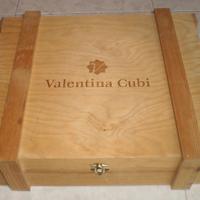 Cassetta in legno portabottiglie