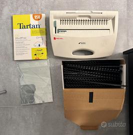 Rilegatrice manuale + dorsi e copertine A4