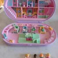 Polly pocket scrigno anni '90 con timbrini