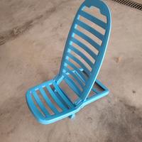 Spiaggina mare sedia da spiaggia