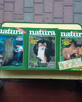 51 numeri rivista OGGI NATURA a 18 euro