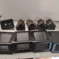 Maniglia da Incasso in acciaio + 8 angolari casse