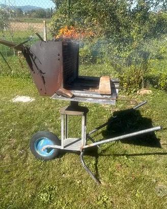 barbecue a legna artigianale