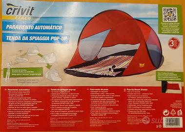 Tenda Parasole\Vento facile Pop-up