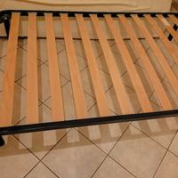 rete mezza piazza Francese 120*200 + materasso 