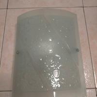 Lampada da parete. Lampada da parete, vetro.