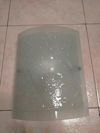 Lampada da parete. Lampada da parete, vetro.