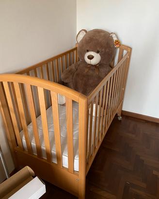 Lettino Foppapedretti con materasso antisoffoco