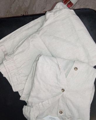 set di due pezzi H&M bambino beige
