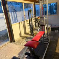 Lat machine multifunzione con panca