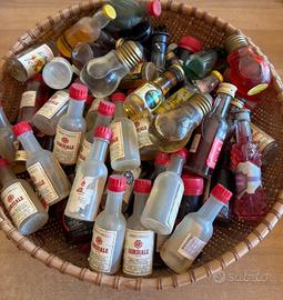 lotto mignon distillati vintage da collezione