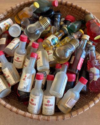 lotto mignon distillati vintage da collezione
