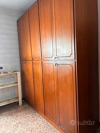 Capiente Armadio Guardaroba vintage legno