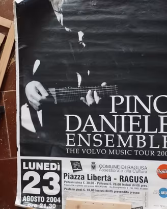 Pino Daniele manifesto/poster 