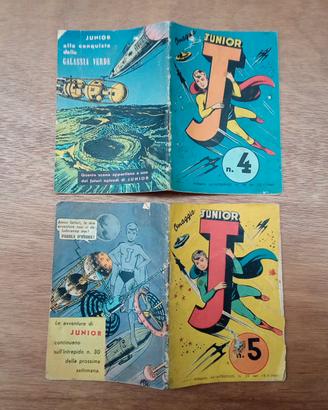 Albi a fumetti JUNIOR allegati a INTREPIDO (1960)