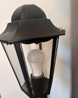 Lampioncino grande da giardino colore nero