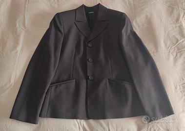 Blazer antracite Benetton Taglia 46