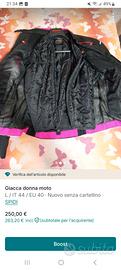 Giacca moto spidi