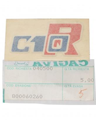 Adesivo anteriore cupolino Cagiva Freccia C10 R