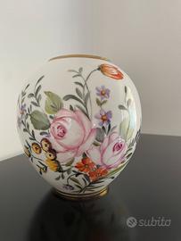 Vaso in ceramica dipinto a mano