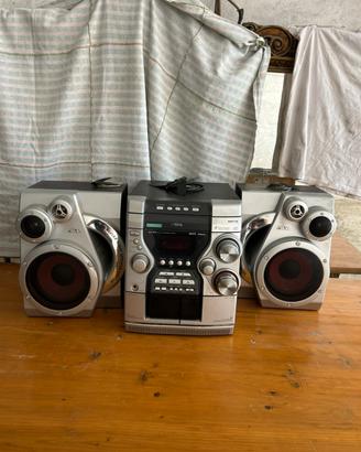 Stereo per radio e cassette AIWA